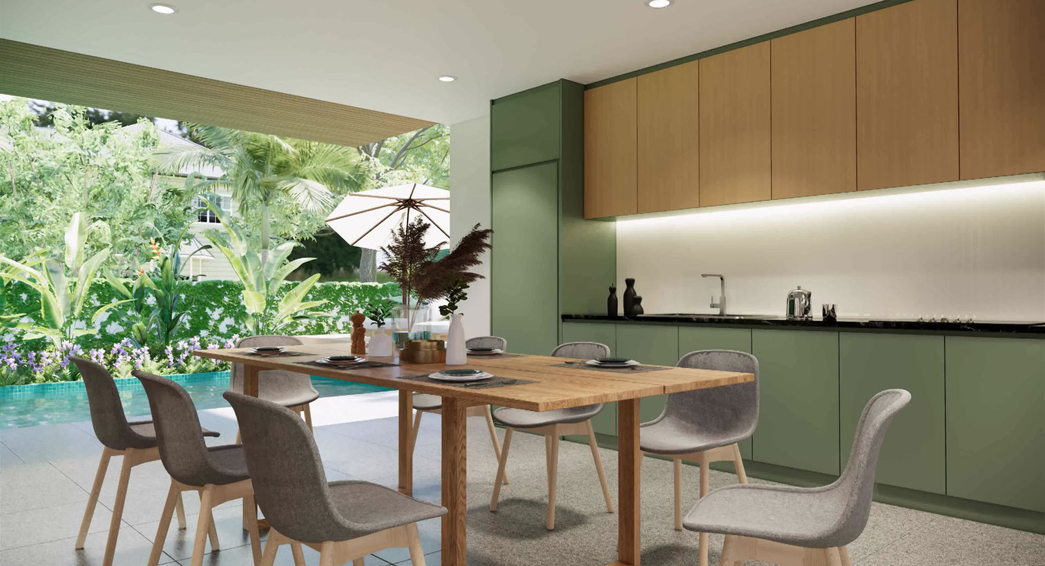 Your Custom Home Builder - Abha Homes modern architectural living